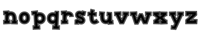 Super Stitch Font LOWERCASE