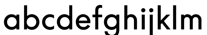 Supreme Regular Font LOWERCASE