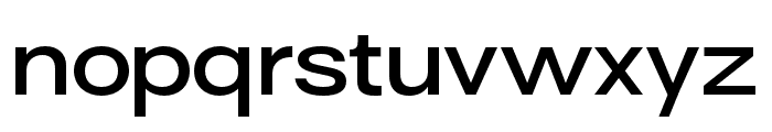Surt Demi Bold Extended Font LOWERCASE