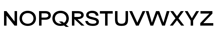 Surt Semi Bold Extended Font UPPERCASE
