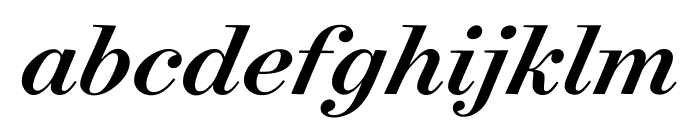 Surveyor Display Medium Italic Font LOWERCASE