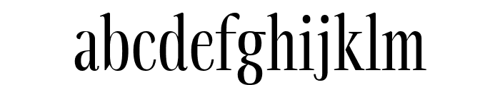 Svelte Regular Font LOWERCASE