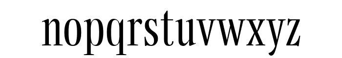 Svelte Regular Font LOWERCASE