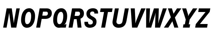 System85 Bold Italic Pro Font UPPERCASE