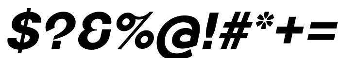 TFAlambic Bold Italic Font OTHER CHARS