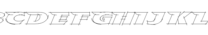 TFAvian Sketch Font UPPERCASE