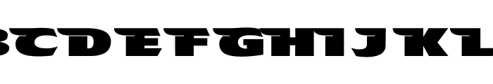 TFAvian Upright Ultra Font UPPERCASE