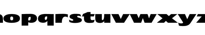 TFAvian Upright Ultra Font LOWERCASE