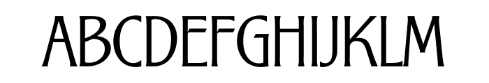 TFBaccarat Light Font UPPERCASE