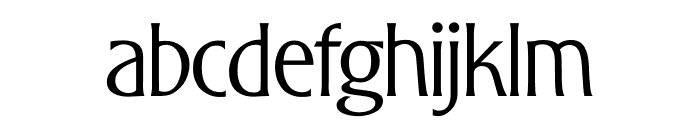TFBaccarat Light Font LOWERCASE