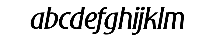 TFBaccarat Medium Italic Font LOWERCASE