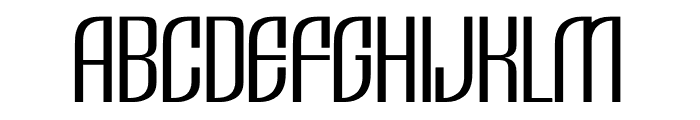 TFCavalier Upright Light Font UPPERCASE