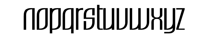 TFCavalier Upright Light Font LOWERCASE