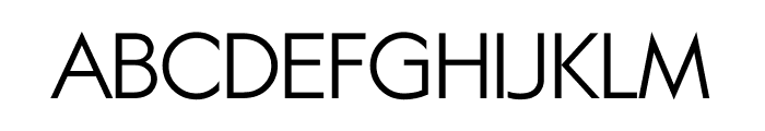 TFCirgeos Light Font UPPERCASE