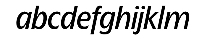 TFForever Medium Italic Font LOWERCASE