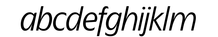 TFForever Two Italic Font LOWERCASE