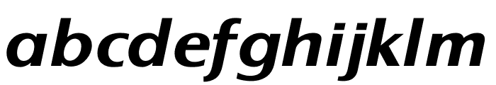 TFGrange Bold Italic Font LOWERCASE