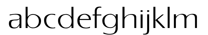 TFGrange Thin Font LOWERCASE