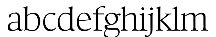 TFHabitat Regular Font LOWERCASE