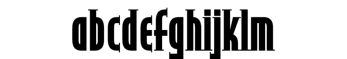 TFHotelmoderne Serif Heavy Font LOWERCASE