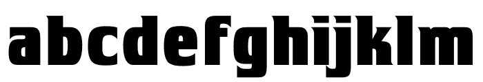 TFMargate Heavy Font LOWERCASE