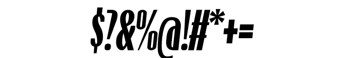 TFRaincheck Bold Italic Font OTHER CHARS