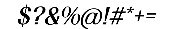 TFRenoir Bold Italic Font OTHER CHARS