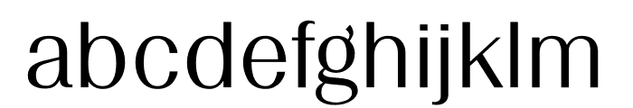 TFRenoir Medium Font LOWERCASE