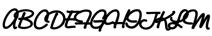 TFSaginaw Extra Black Font UPPERCASE