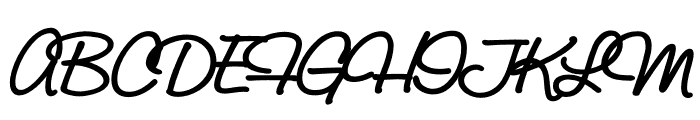 TFSaginaw Heavy Font UPPERCASE