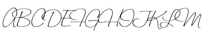 TFSaginaw Light Font UPPERCASE