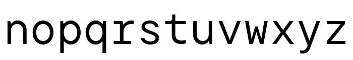 TT Commons Pro Mono Trial Variable Font LOWERCASE