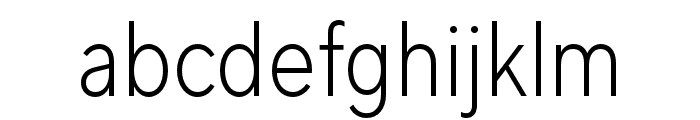 TT Norms Pro Condensed Light Font LOWERCASE