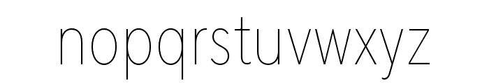 TT Norms Pro Condensed Thin Font LOWERCASE