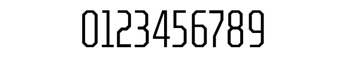 TT Octosquares Trial Compressed ExtraLight Font OTHER CHARS