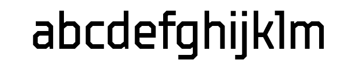 TT Octosquares Trial Condensed Regular Font LOWERCASE