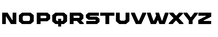 TT Octosquares Trial Expanded Black Font UPPERCASE