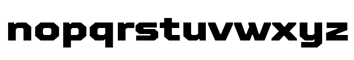 TT Octosquares Trial Expanded Black Font LOWERCASE