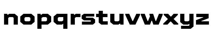 TT Octosquares Trial Expanded ExtraBold Font LOWERCASE