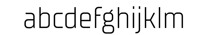 TT Supermolot Neue Trial Condensed Light Font LOWERCASE