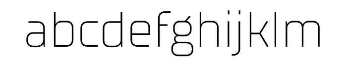 TT Supermolot Neue Trial ExtraLight Font LOWERCASE