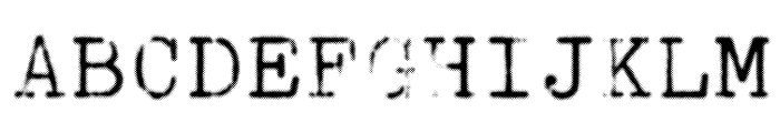 TT2020StyleF Regular ASCII Font UPPERCASE