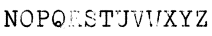 TT2020StyleF Regular ASCII Font UPPERCASE