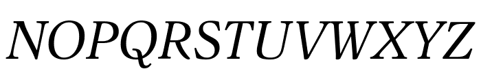 TekstAItalic Font UPPERCASE