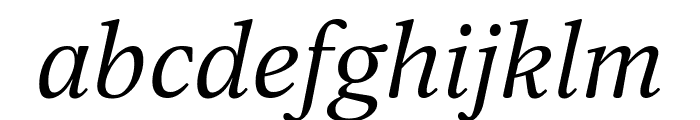 TekstAItalic Font LOWERCASE