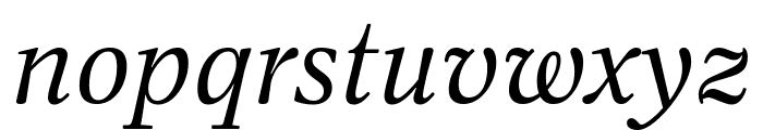 TekstAItalic Font LOWERCASE