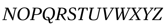 TekstDItalic Font UPPERCASE