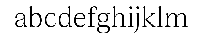 TeodorTRIAL Light Font LOWERCASE