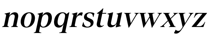 TeodorTRIAL MediumItalic Font LOWERCASE