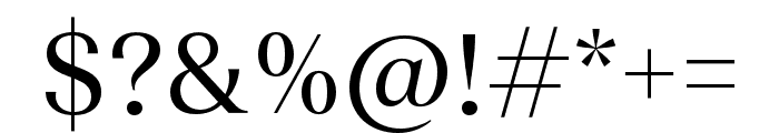 TeodorTRIAL Regular Font OTHER CHARS